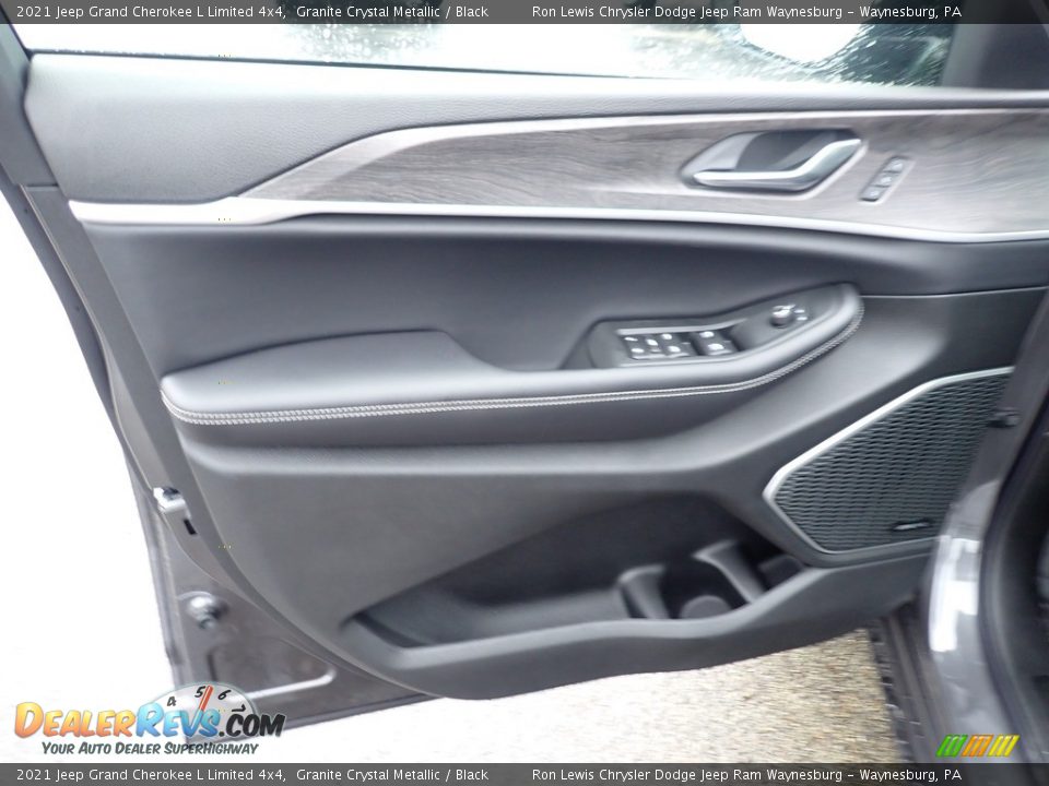 2021 Jeep Grand Cherokee L Limited 4x4 Granite Crystal Metallic / Black Photo #16