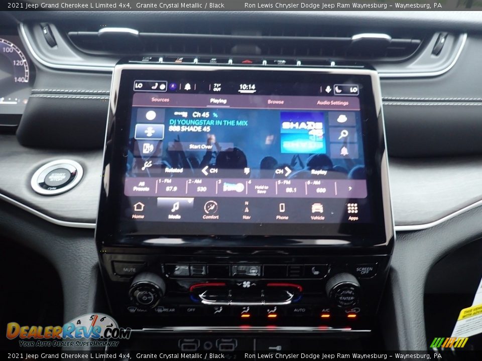 2021 Jeep Grand Cherokee L Limited 4x4 Granite Crystal Metallic / Black Photo #18