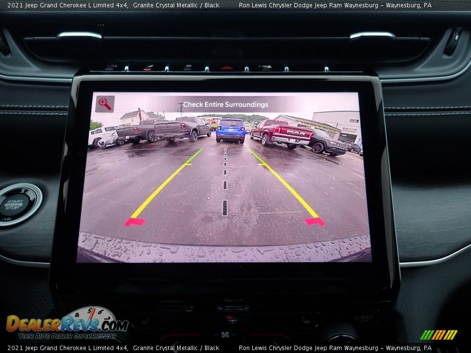 2021 Jeep Grand Cherokee L Limited 4x4 Granite Crystal Metallic / Black Photo #20