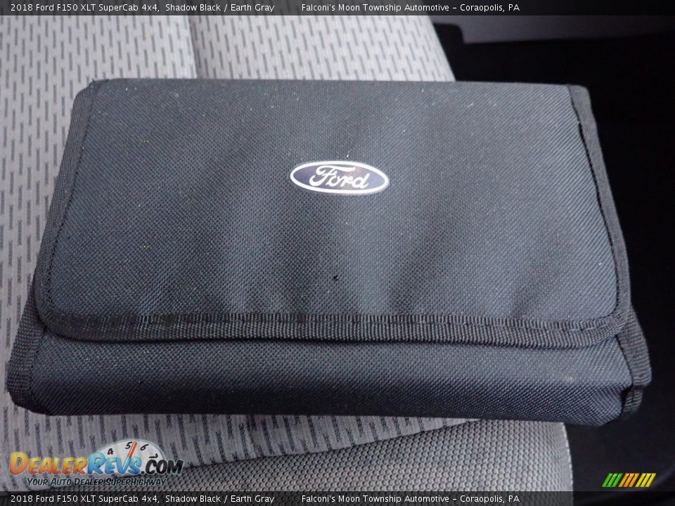 2018 Ford F150 XLT SuperCab 4x4 Shadow Black / Earth Gray Photo #13