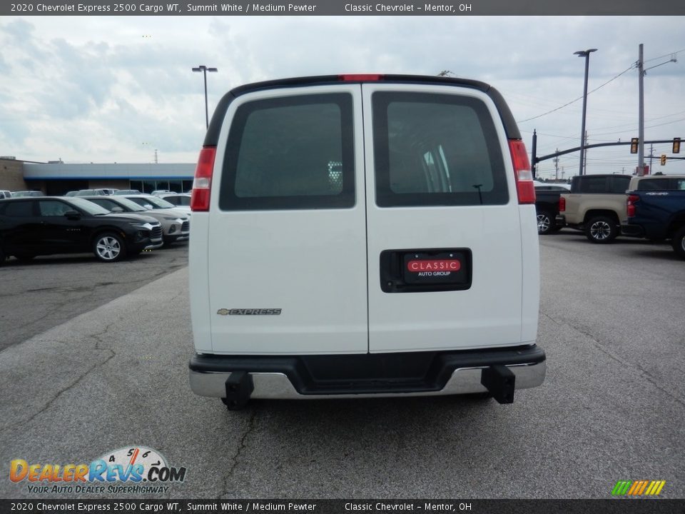 2020 Chevrolet Express 2500 Cargo WT Summit White / Medium Pewter Photo #6