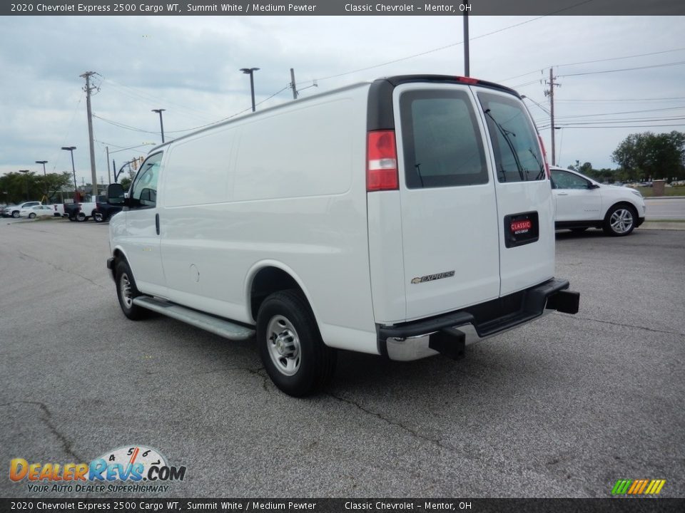 2020 Chevrolet Express 2500 Cargo WT Summit White / Medium Pewter Photo #9