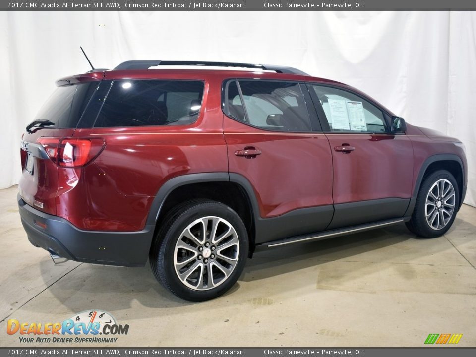 2017 GMC Acadia All Terrain SLT AWD Crimson Red Tintcoat / Jet Black/Kalahari Photo #2