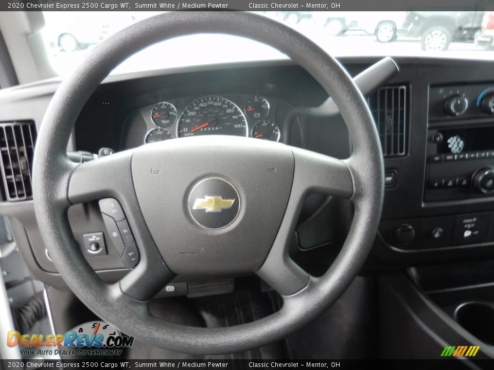 2020 Chevrolet Express 2500 Cargo WT Summit White / Medium Pewter Photo #12