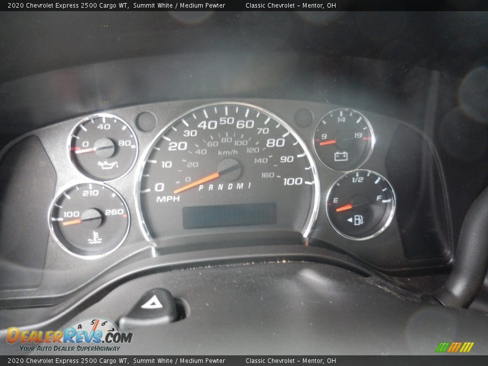 2020 Chevrolet Express 2500 Cargo WT Summit White / Medium Pewter Photo #13