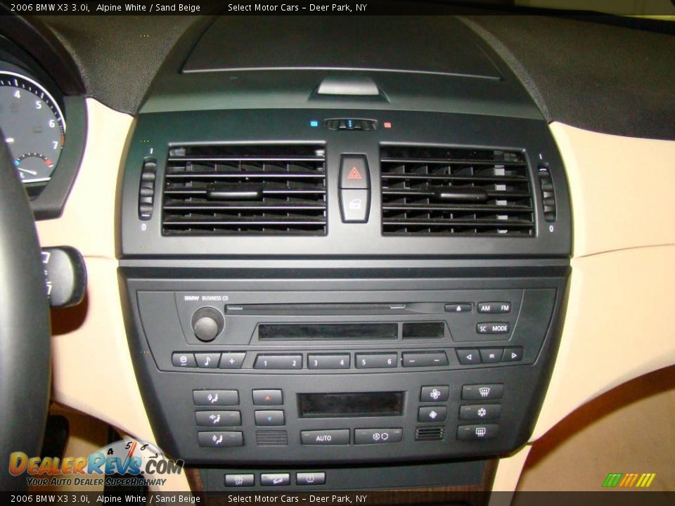 2006 BMW X3 3.0i Alpine White / Sand Beige Photo #10