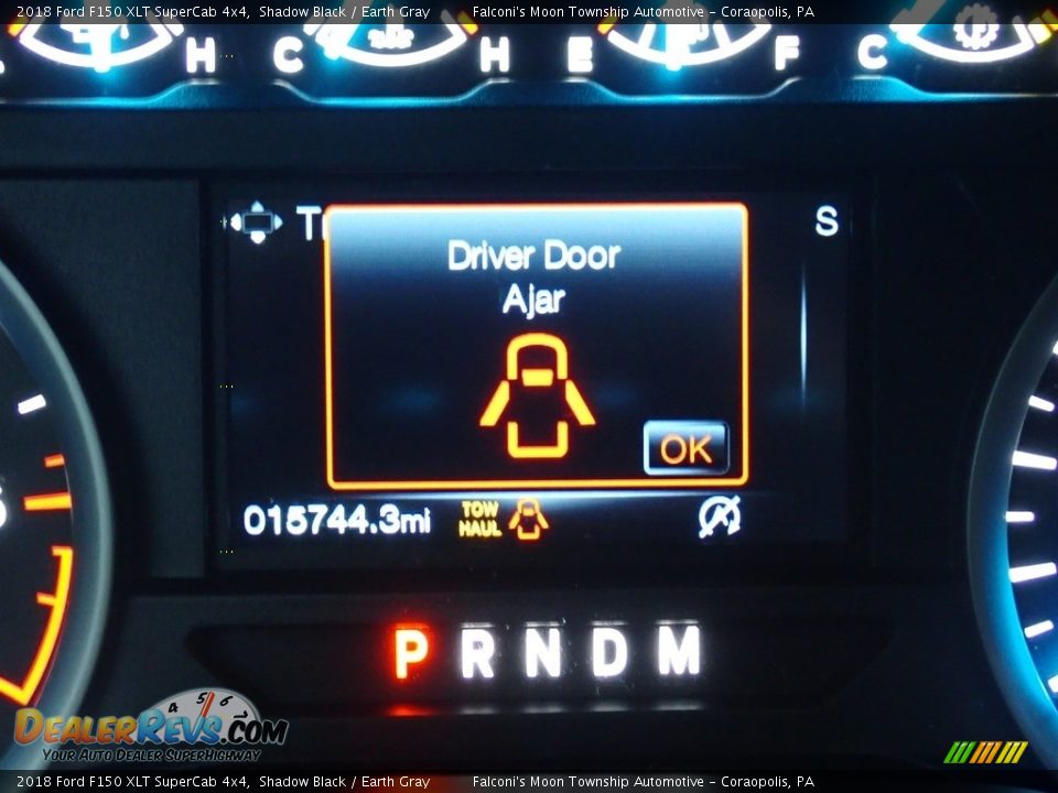 2018 Ford F150 XLT SuperCab 4x4 Shadow Black / Earth Gray Photo #28