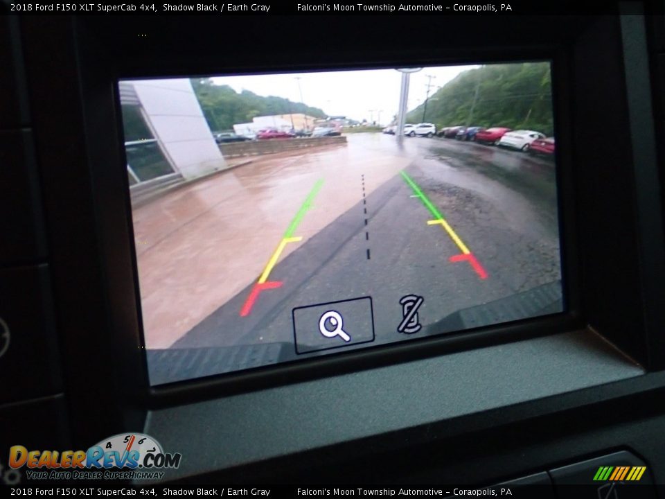 2018 Ford F150 XLT SuperCab 4x4 Shadow Black / Earth Gray Photo #29