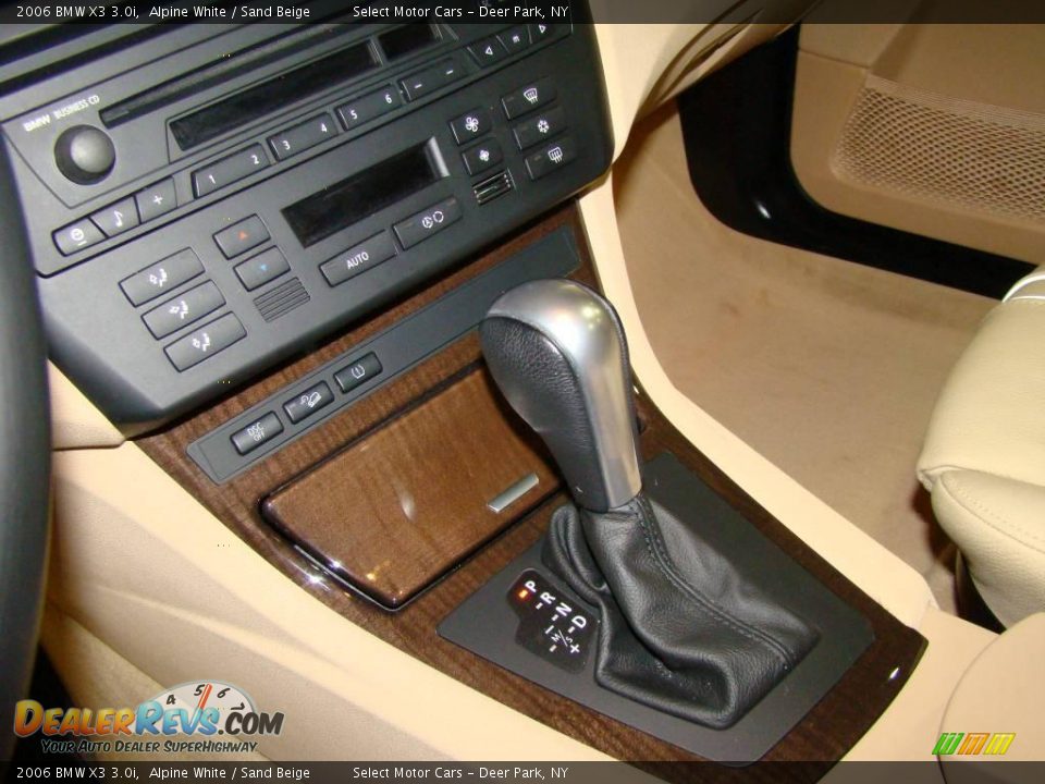 2006 BMW X3 3.0i Alpine White / Sand Beige Photo #11