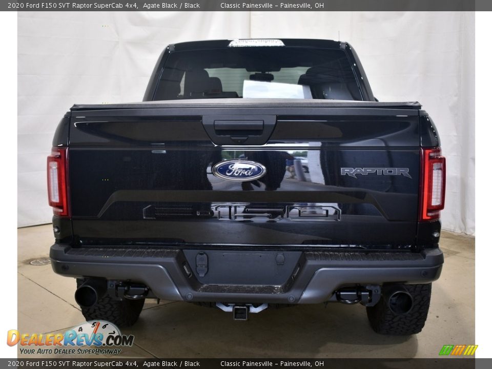 2020 Ford F150 SVT Raptor SuperCab 4x4 Agate Black / Black Photo #3