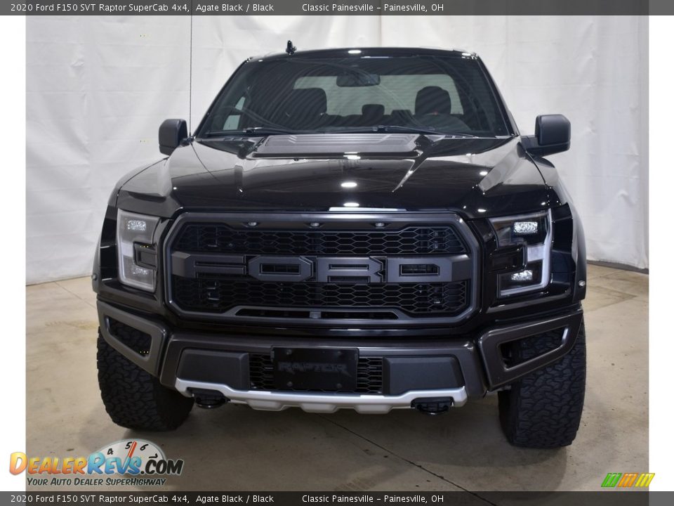 2020 Ford F150 SVT Raptor SuperCab 4x4 Agate Black / Black Photo #4