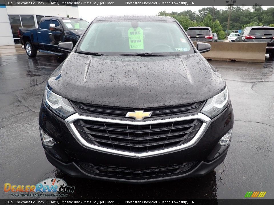 2019 Chevrolet Equinox LT AWD Mosaic Black Metallic / Jet Black Photo #13