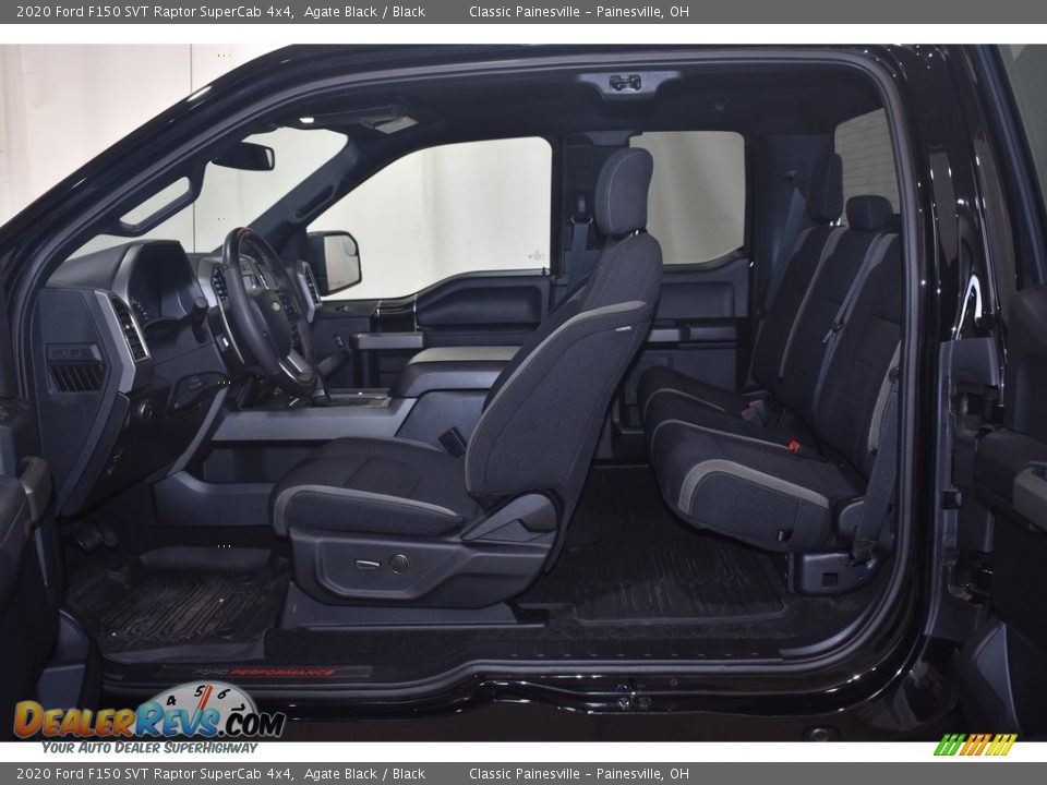 2020 Ford F150 SVT Raptor SuperCab 4x4 Agate Black / Black Photo #7