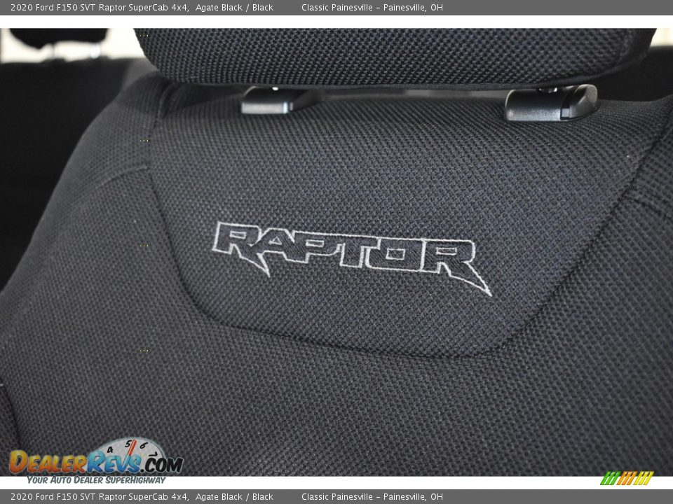 2020 Ford F150 SVT Raptor SuperCab 4x4 Agate Black / Black Photo #8