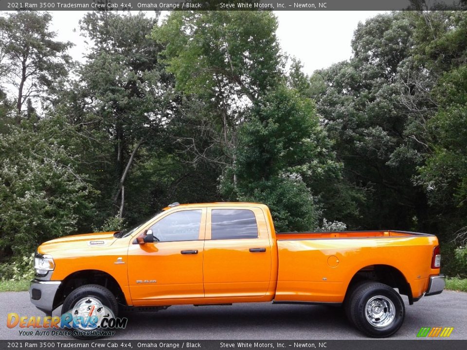 Omaha Orange 2021 Ram 3500 Tradesman Crew Cab 4x4 Photo #1