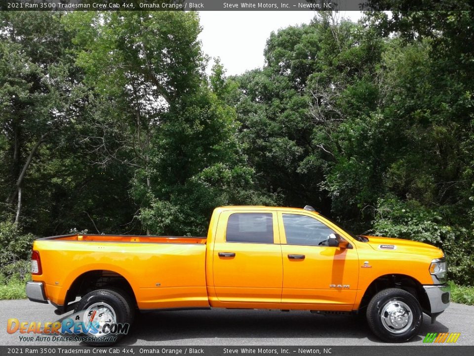 Omaha Orange 2021 Ram 3500 Tradesman Crew Cab 4x4 Photo #5
