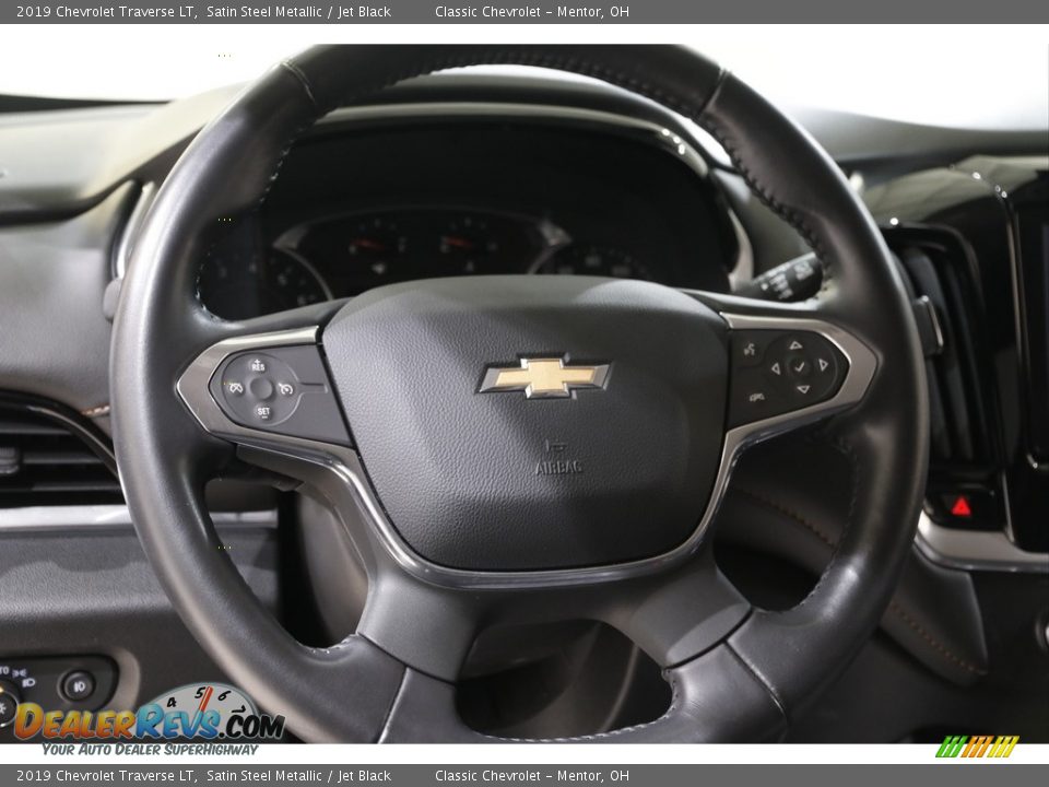 2019 Chevrolet Traverse LT Satin Steel Metallic / Jet Black Photo #7