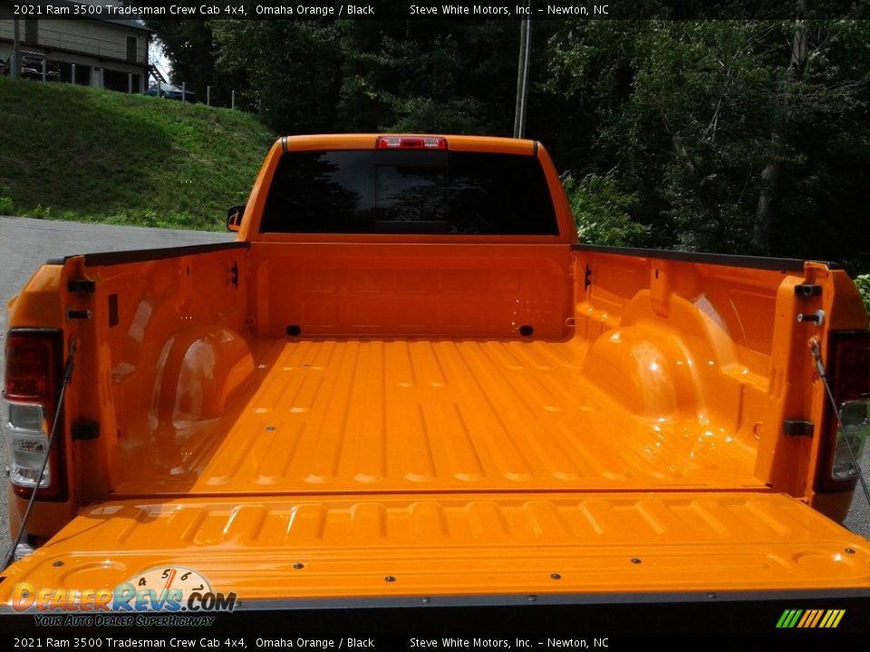 2021 Ram 3500 Tradesman Crew Cab 4x4 Omaha Orange / Black Photo #8