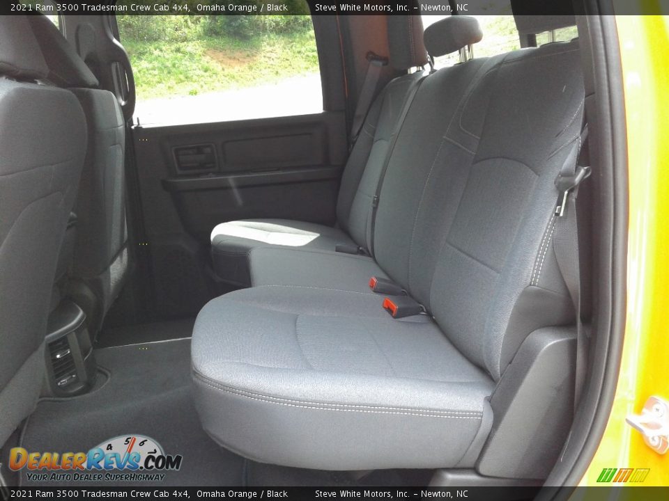 Rear Seat of 2021 Ram 3500 Tradesman Crew Cab 4x4 Photo #13
