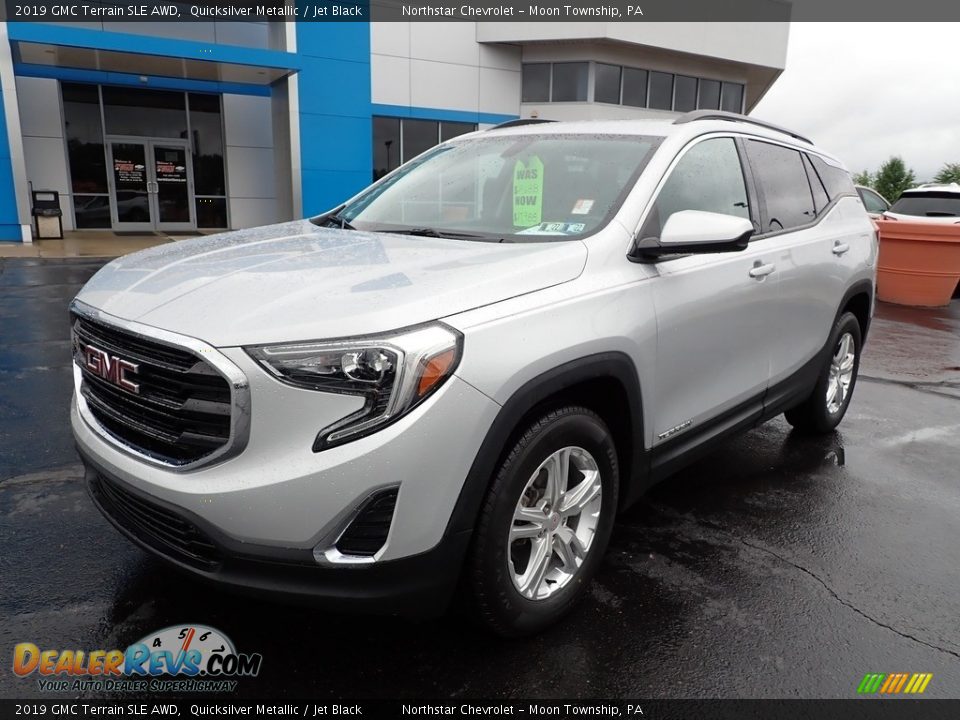 2019 GMC Terrain SLE AWD Quicksilver Metallic / Jet Black Photo #2