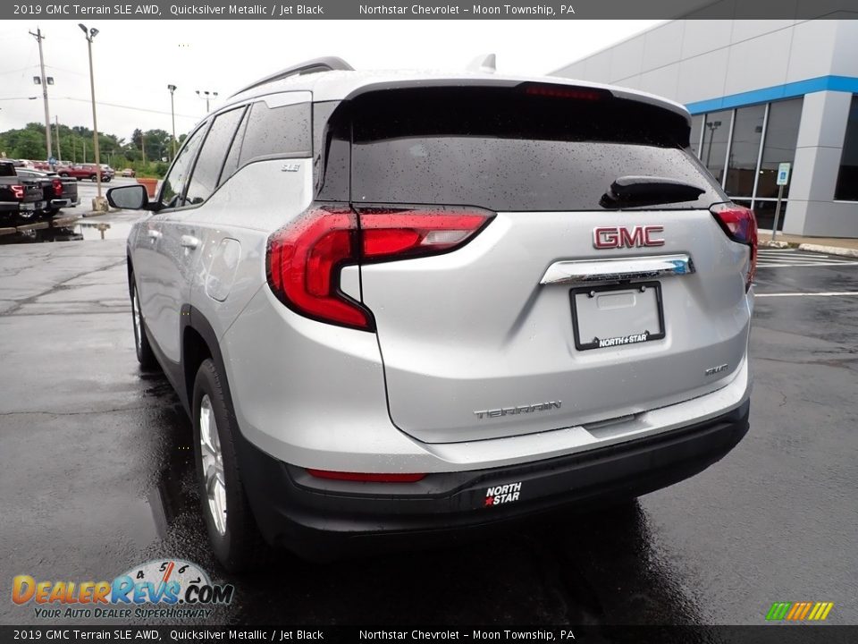 2019 GMC Terrain SLE AWD Quicksilver Metallic / Jet Black Photo #5