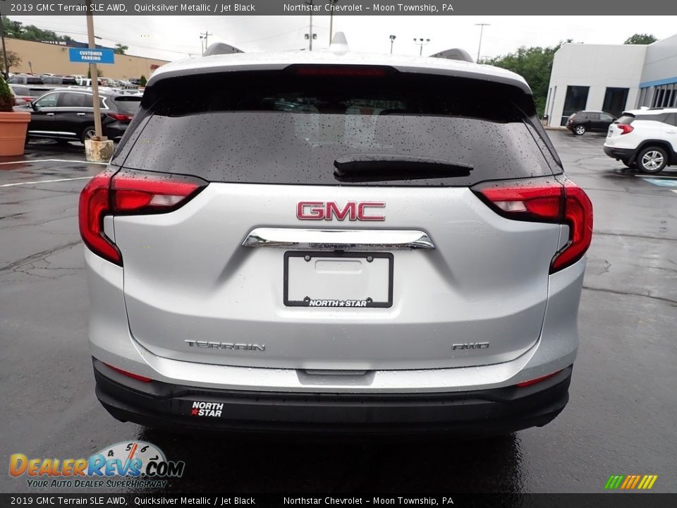 2019 GMC Terrain SLE AWD Quicksilver Metallic / Jet Black Photo #6