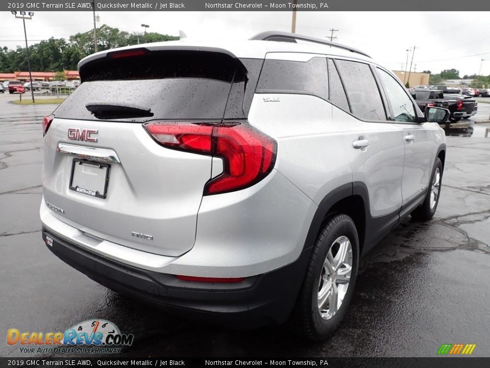 2019 GMC Terrain SLE AWD Quicksilver Metallic / Jet Black Photo #8