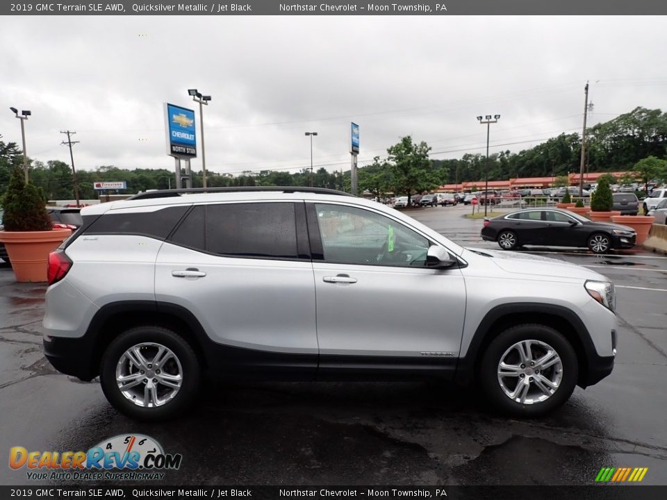 2019 GMC Terrain SLE AWD Quicksilver Metallic / Jet Black Photo #10