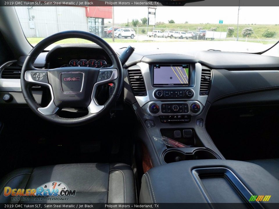 2019 GMC Yukon SLT Satin Steel Metallic / Jet Black Photo #11