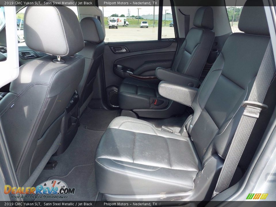 2019 GMC Yukon SLT Satin Steel Metallic / Jet Black Photo #12