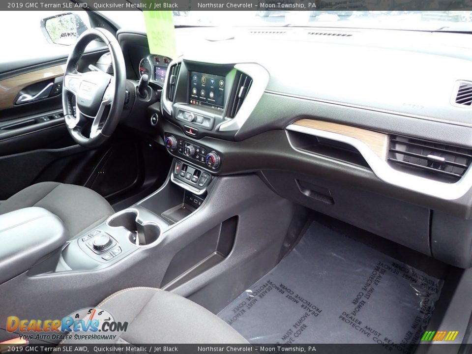 2019 GMC Terrain SLE AWD Quicksilver Metallic / Jet Black Photo #16