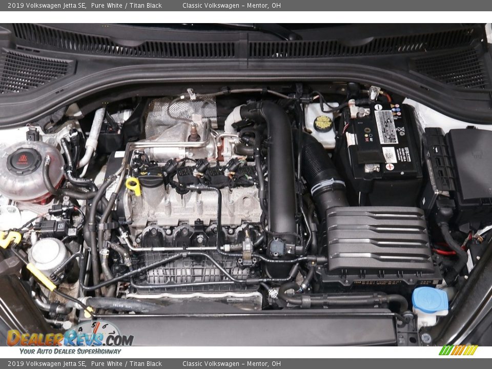 2019 Volkswagen Jetta SE Pure White / Titan Black Photo #17