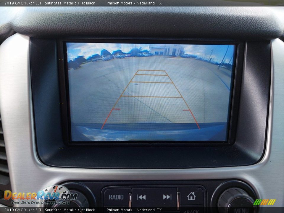 2019 GMC Yukon SLT Satin Steel Metallic / Jet Black Photo #21