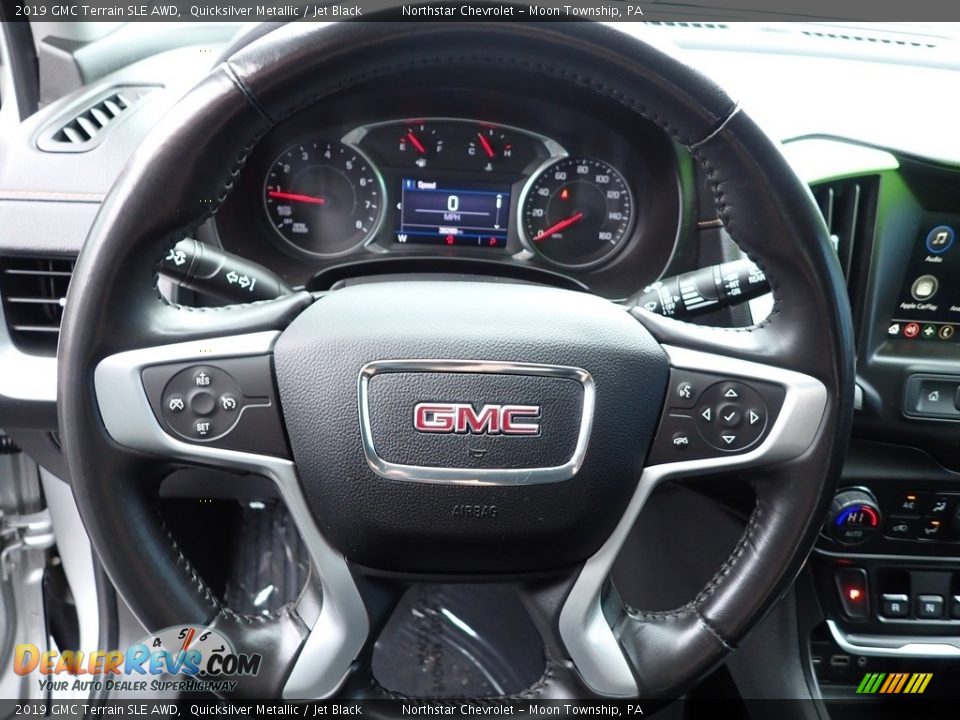 2019 GMC Terrain SLE AWD Quicksilver Metallic / Jet Black Photo #26