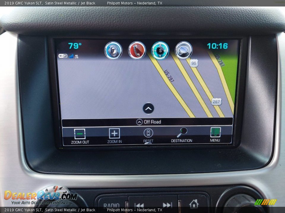 2019 GMC Yukon SLT Satin Steel Metallic / Jet Black Photo #22