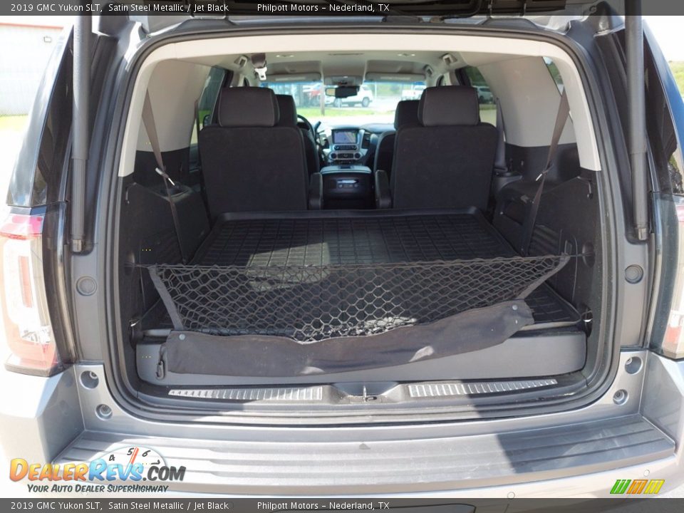 2019 GMC Yukon SLT Satin Steel Metallic / Jet Black Photo #25