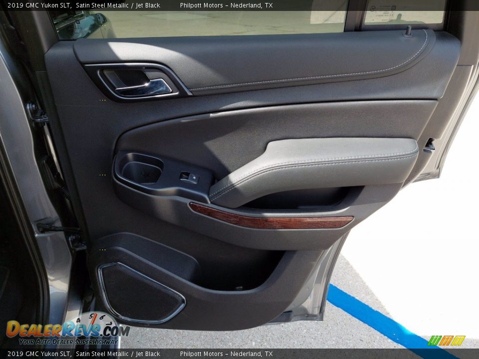 2019 GMC Yukon SLT Satin Steel Metallic / Jet Black Photo #27