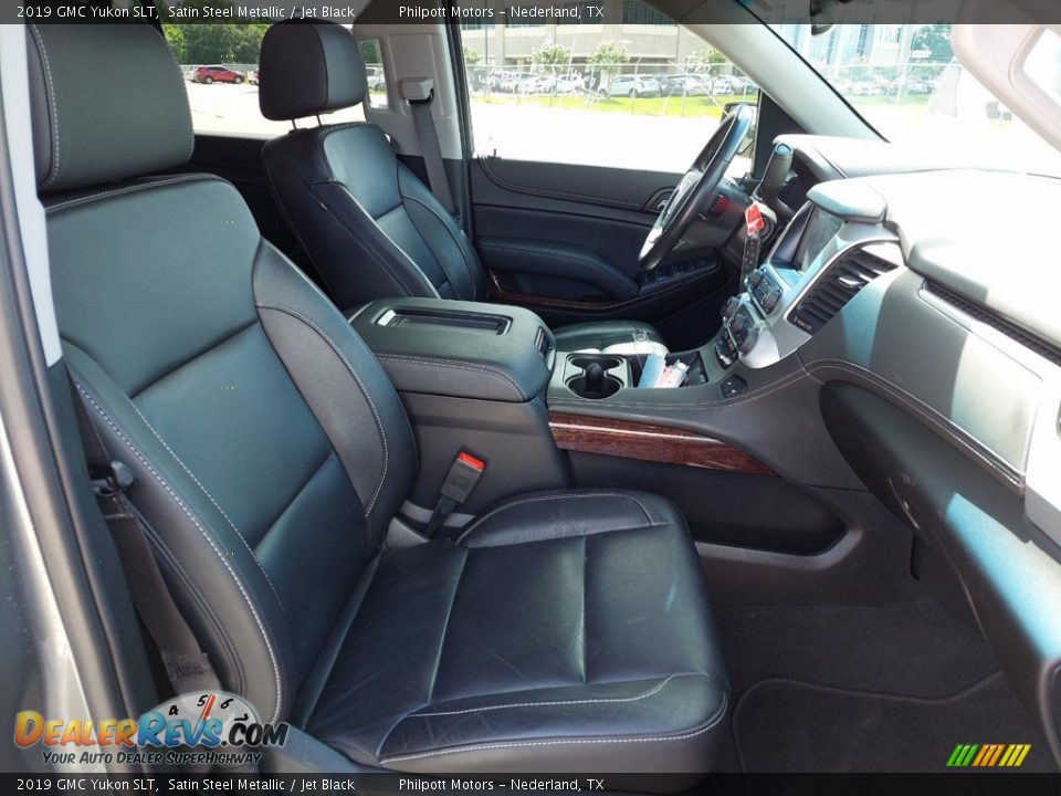 2019 GMC Yukon SLT Satin Steel Metallic / Jet Black Photo #30