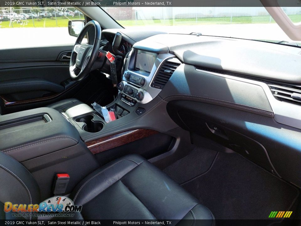 2019 GMC Yukon SLT Satin Steel Metallic / Jet Black Photo #31