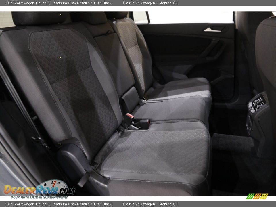 2019 Volkswagen Tiguan S Platinum Gray Metallic / Titan Black Photo #14