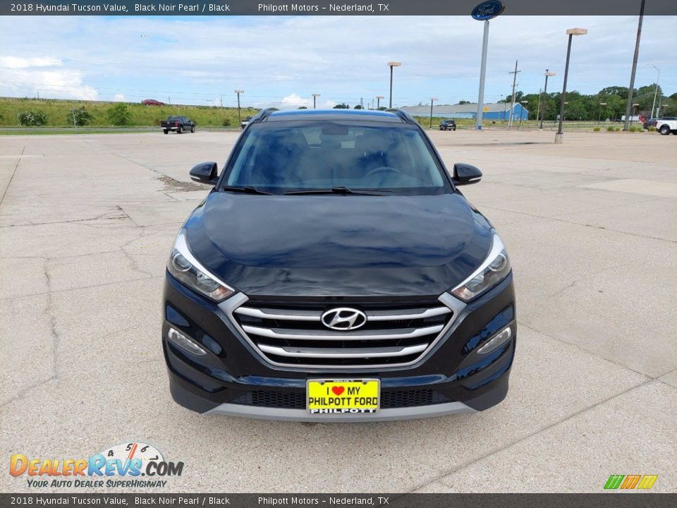 2018 Hyundai Tucson Value Black Noir Pearl / Black Photo #2