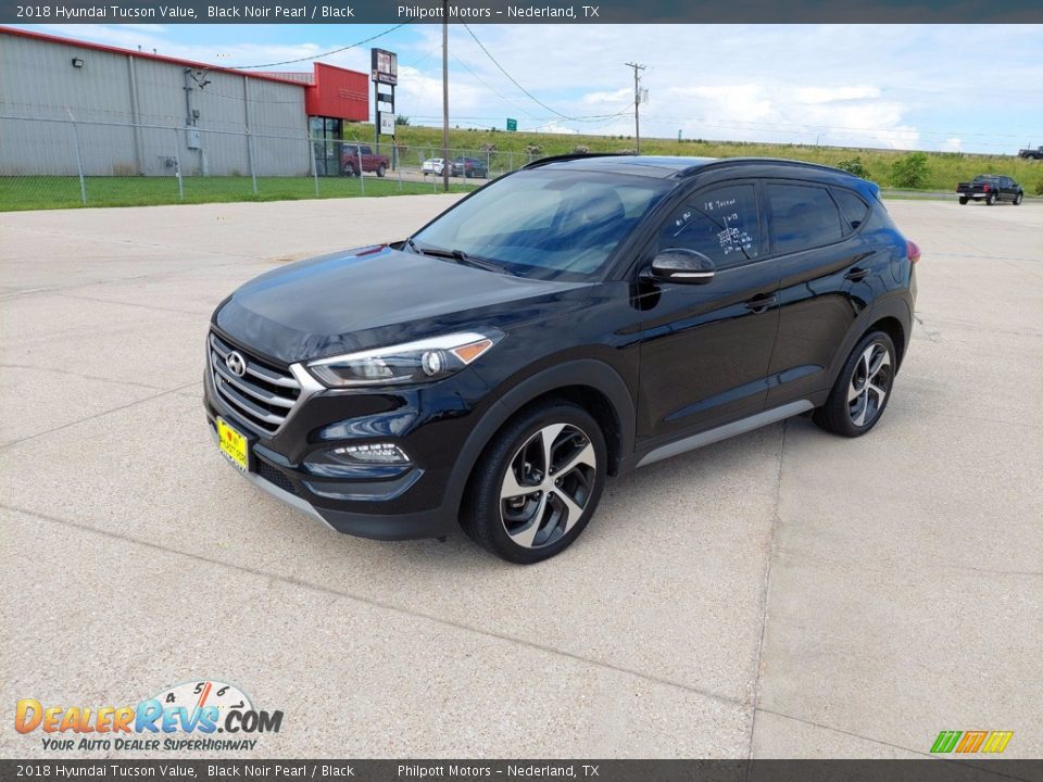 2018 Hyundai Tucson Value Black Noir Pearl / Black Photo #3