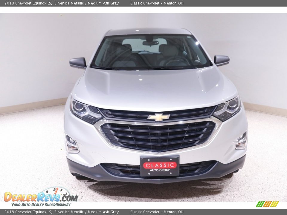 2018 Chevrolet Equinox LS Silver Ice Metallic / Medium Ash Gray Photo #2