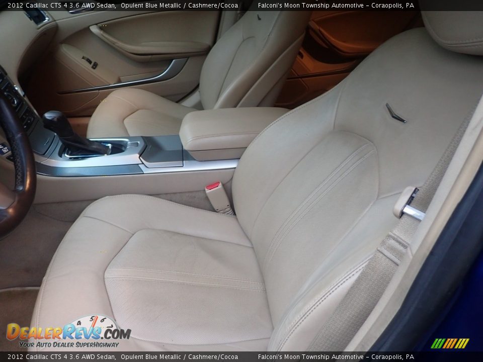 2012 Cadillac CTS 4 3.6 AWD Sedan Opulent Blue Metallic / Cashmere/Cocoa Photo #18