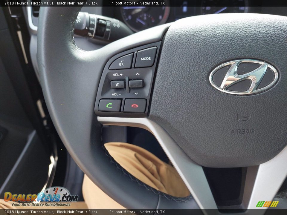 2018 Hyundai Tucson Value Steering Wheel Photo #16