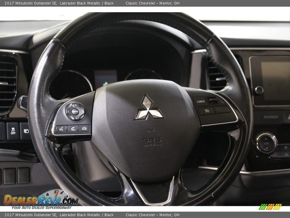 2017 Mitsubishi Outlander SE Steering Wheel Photo #7