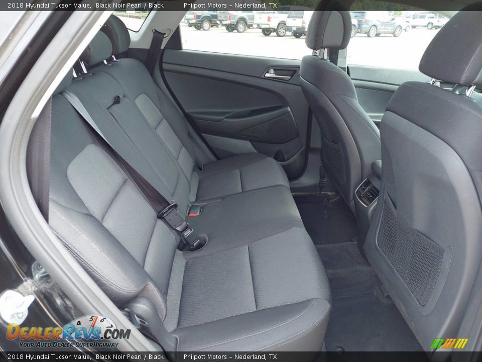 Rear Seat of 2018 Hyundai Tucson Value Photo #23