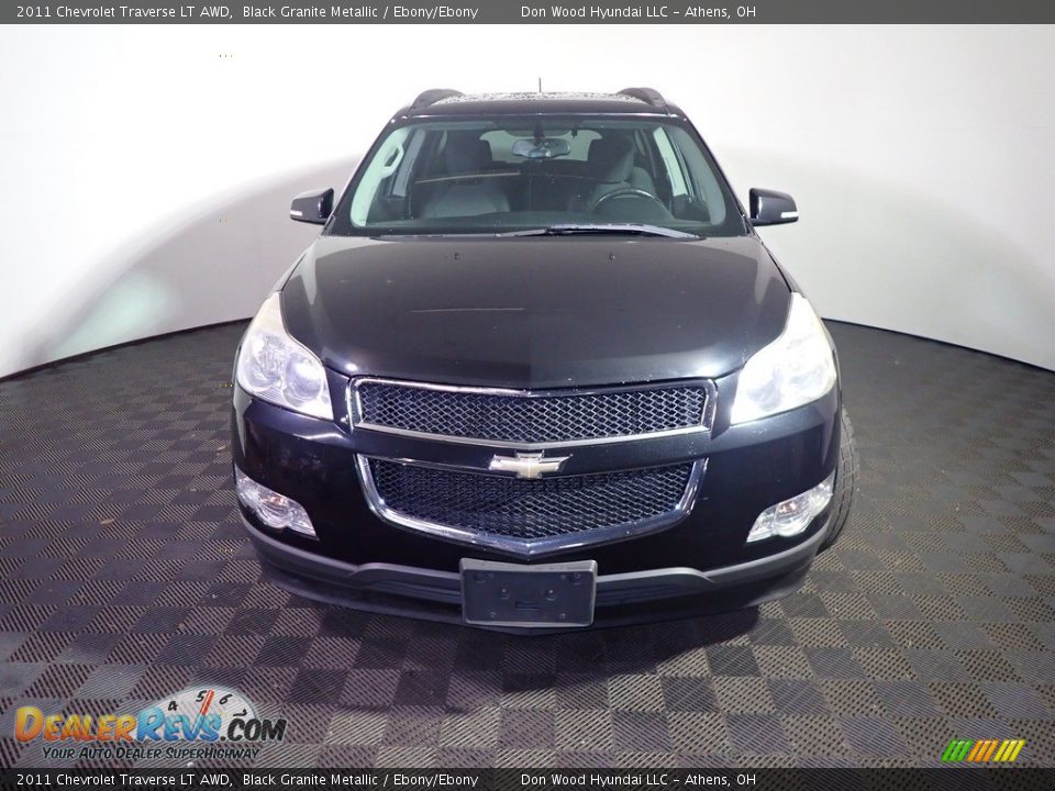 2011 Chevrolet Traverse LT AWD Black Granite Metallic / Ebony/Ebony Photo #4
