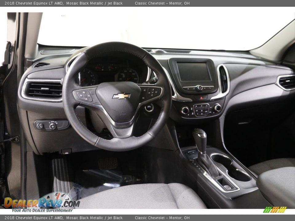 2018 Chevrolet Equinox LT AWD Mosaic Black Metallic / Jet Black Photo #6