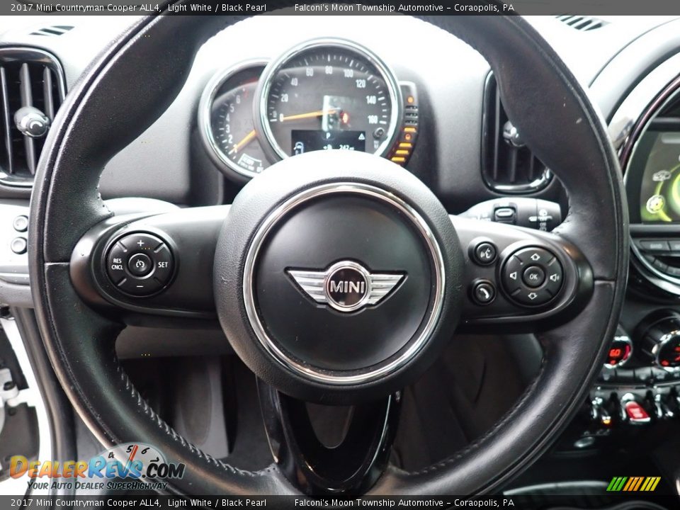 2017 Mini Countryman Cooper ALL4 Light White / Black Pearl Photo #23